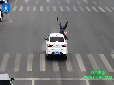 MR Zhang received a zebra crossing Accident in Fuyang
