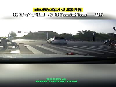 Zebra crossing Accident in Yangzhou