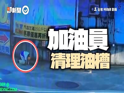 Man was crushed by a car in Taiwan