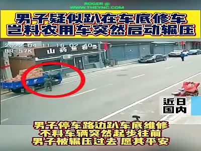 Man was crushed by a ton of bricks in Tianzhen