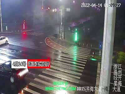 Zebra crossing Accident in Shandong