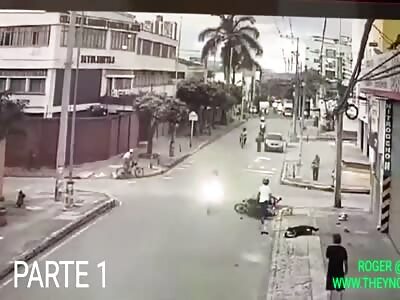 Accident in Colombia