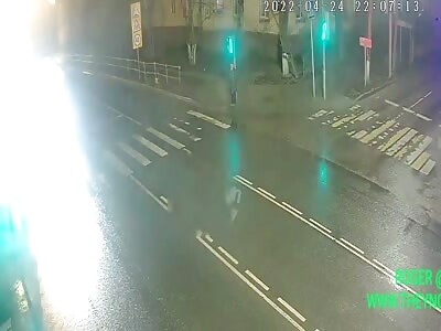 Man dies on the zebra crossing in Shchyolkovo city, Russia