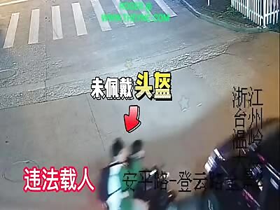Accident in Wenling City