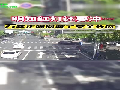 Zebra crossing Accident at The Port of Jiaxing