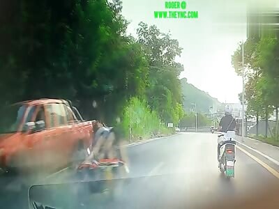 Accident in Dazhou City