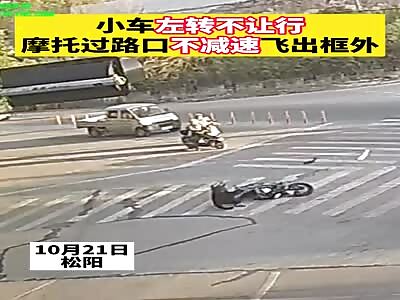 Zebra crossing Accident in Songyang