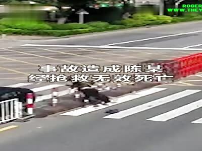 Two Zebra crossing Accidents in Guangdong