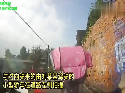 Accident in Leshan City
