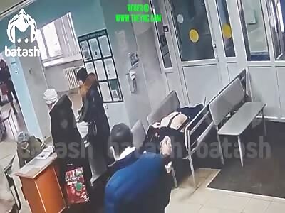 Doctors ignore a dead man for 15 mins at a hospital in ufa city,Russia
