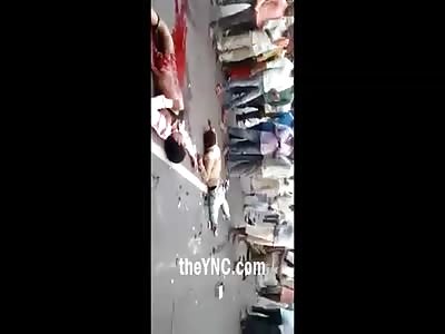 Motorcyclists torn apart after the accident