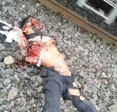 Man was Dismembered after Committing Suicide in the Train Lines