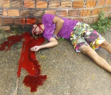 Bloody Crime Scene Happened Today in Brazil