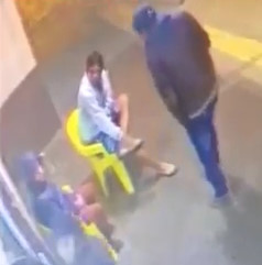 Brutal CCTV Murder, Man Casually Walks in and Kills Point Blank 