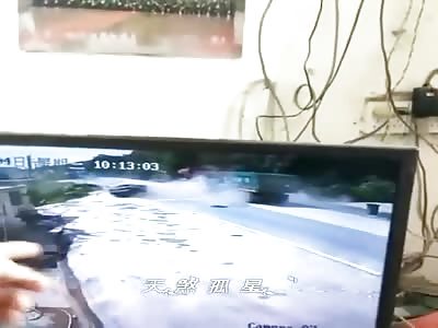 Live Accident Caught on CCTV IV