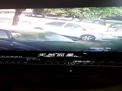 Live Accident Caught on CCTV V