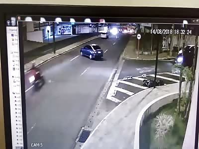 Live Accident Caught On Camera.. II