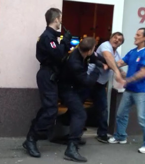 Czech Cops Beat the Shit out of Gypsies