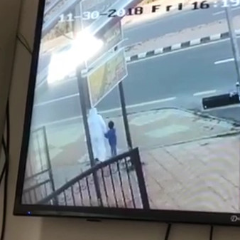  Road Accident Caught on CCTV Camera