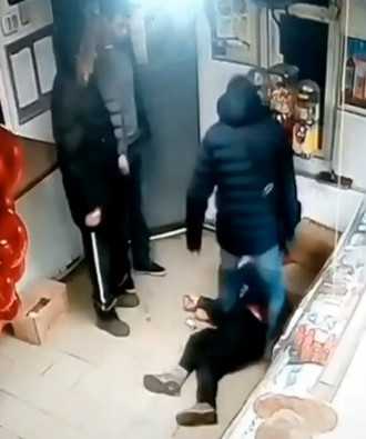Man in Store Line Gets Upset Guy in Front is Moving Slow so he Beats him to Death