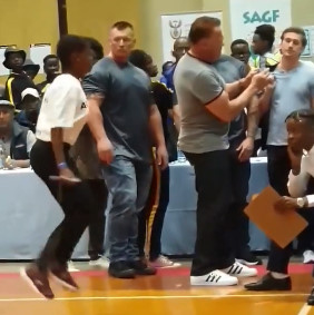 New Angle: Arnold Schwarzenegger Assaulted In Shocking Attack During Event In South Africa 