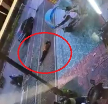 CCTV Catches a Girl High Bounce After a Suicide