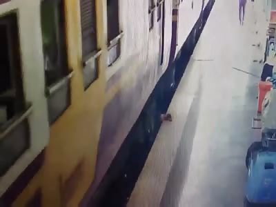 Idiot Is Crushed By A Train