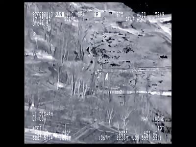 A-10 Turns Taliban Machine Gunners Into Soup â€“ With BDA