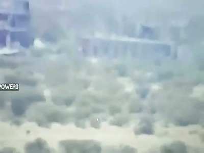Must see!:The moment of targeting on Houthi by Saudi forces
