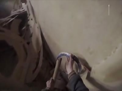 GoPro: Islamic State Fighters Use Improvised Explosive Charge