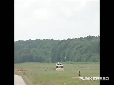 TOW Missile vs T 72 Tank In Slow Motion