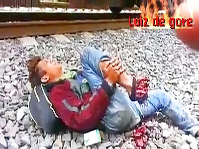 Honduran falls from train