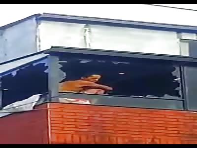 BEST ANGLE: Man commits Suicide by Jumping from 4th Floor in Suba