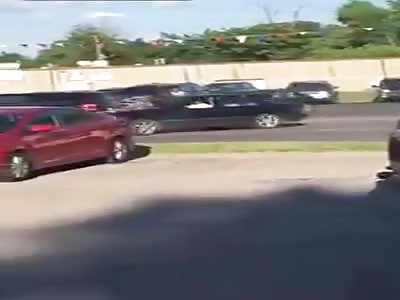 Car Hits A Dude And Shit Goes Down.
