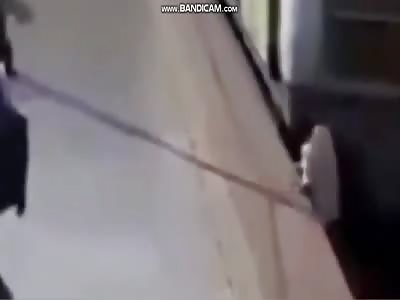 Man Gets Brutally Contorted by a Train