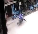 Woman Brutally Killed by Speeding Motorcyclist (Two Angles)