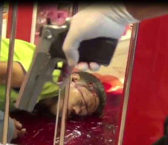 CCTV Suicide: Jeweller Shoots Himself in The Head + Aftermath