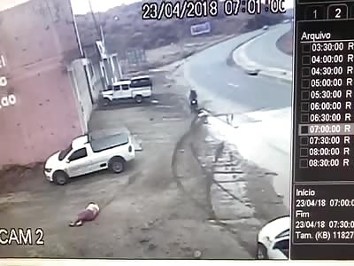 Car Helps Man Do Front Flip
