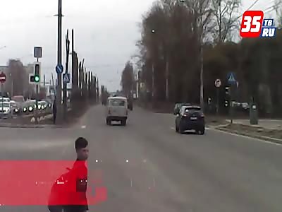Kid Killed Trying to Cross the Road in Russia