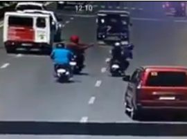 Man Executed With Shots to The Head by Two Assailants on a Motorbike