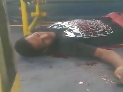 Scumbag Thief was Shot to Death on the Bus by Vigilante