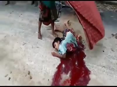 Kid Died Horrificly in Accident in Bokakhat