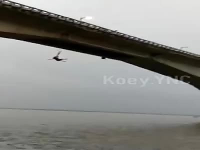 Depressed Teen Jumps From Bridge in India