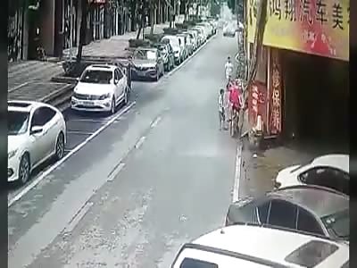 Another Little Kid Crushed in China