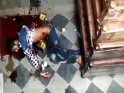 Bloody Murder Scene in Nampally Hyderabad