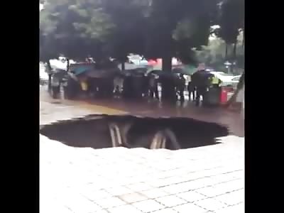 Normal Ground Collapse in China