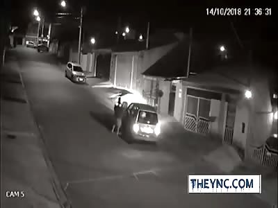 Thief Gets Instant Justice From Motorist
