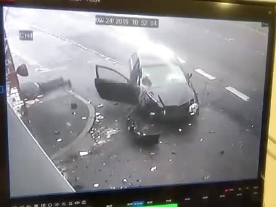 Damn! Driver Ejected During Fatal Crash 