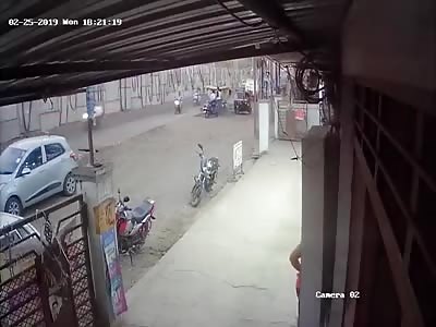 Biker Crushed Under a Truck