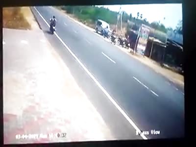 Biker Killed Instantly